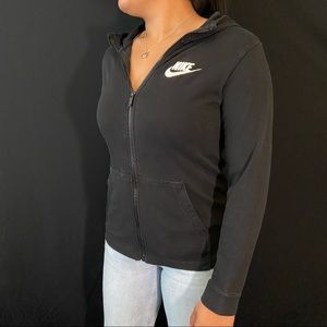 Black Nike zip up